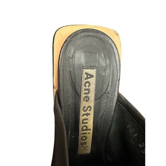 Acne Studios Leather Mules & Clogs - Picture 10 of 10